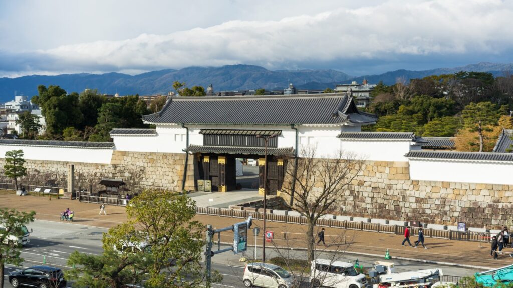 京都の二条城